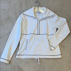LOFT white sweatshirt